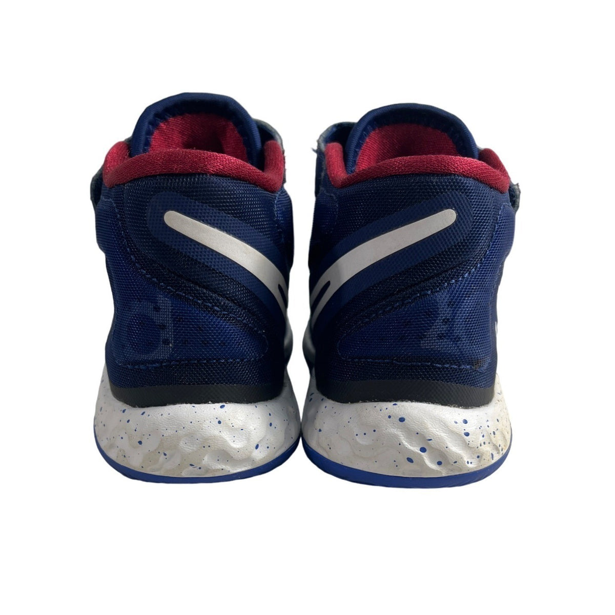 Nike Youth Boy's Blue Boyd KD Trey 5 VII Detachable Strap Hi Top Sneakers Sz 11C