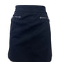 White House Black Market Womens Black Mini Skirt Zipper Accent Size 6