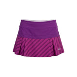 Nike Womens Purple Dri-FIT Skort Stripe Pattern Size Large