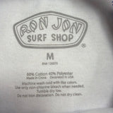 Ron Jon Womens Royal/White Surf Club Raglan Crop Top Size M