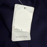 Lush Womens Navy Sleeveless Pocketed V-Neck Shift Dress Sz XS