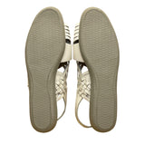 Softspots Women’s White Leather Perforated Insole Slingback Sandals Size 12N