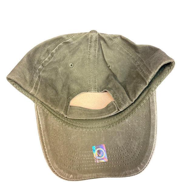 Extreme Embroidery Mens Olive  Air Force Veteran Cap & Lanyard Set Adjustable