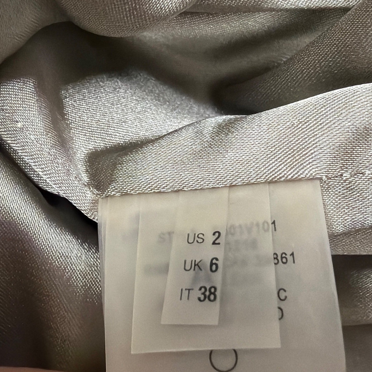 Elie Tahari Womens Gray Blazer & Pants Suit  Stretch Elevated Look Size 2