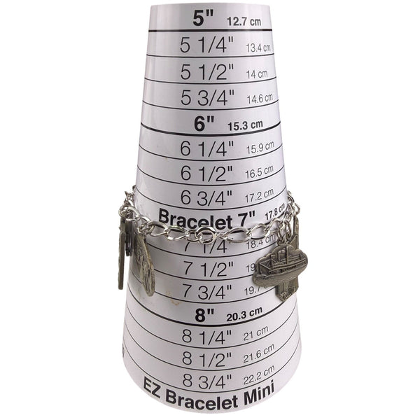 Vintage Silver Tone Illinois Theme Charm Bracelet 10 Charms Unique Collectible