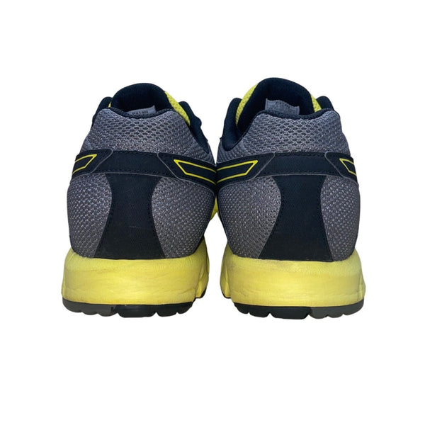 Asics Men's Gray & Yellow Mesh Gel-Matchplay 33 Non-Cleat Golf Shoes Size 12