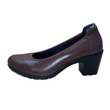 Dream Pairs Women’s Brown Block Heel Juceu Dress Shoes Size 10