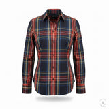 J.Crew Womens Multi-Color Plaid Slim-Fit Button-Up Long Sleeve Shirt Size 0P