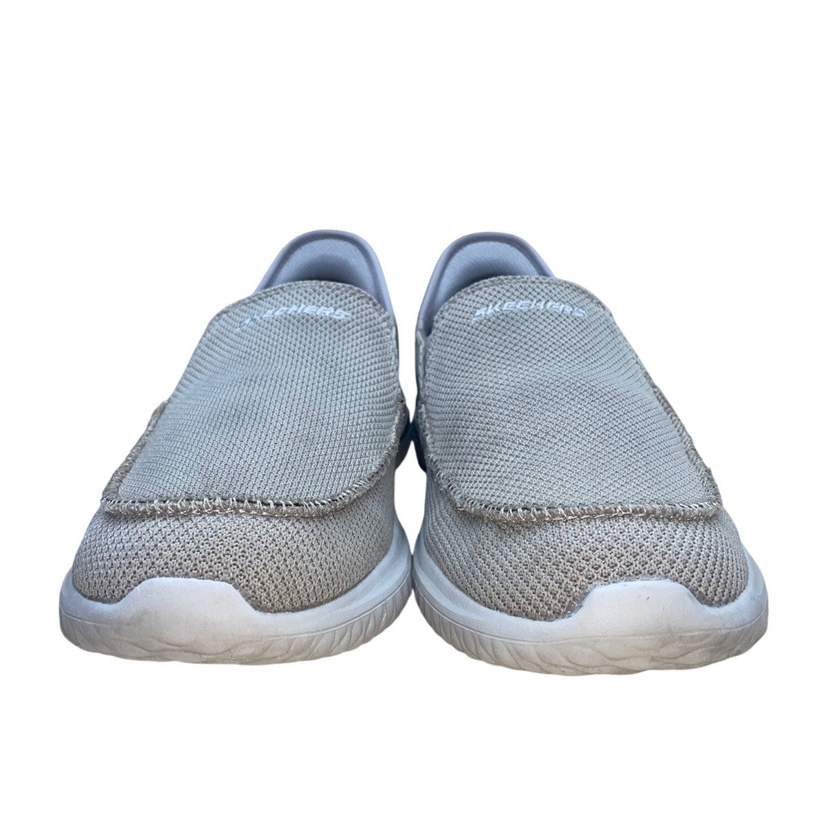 Skechers Men’s Taupe Slip-Ins Go Walk Hands Free Delson Shoes Size US 10
