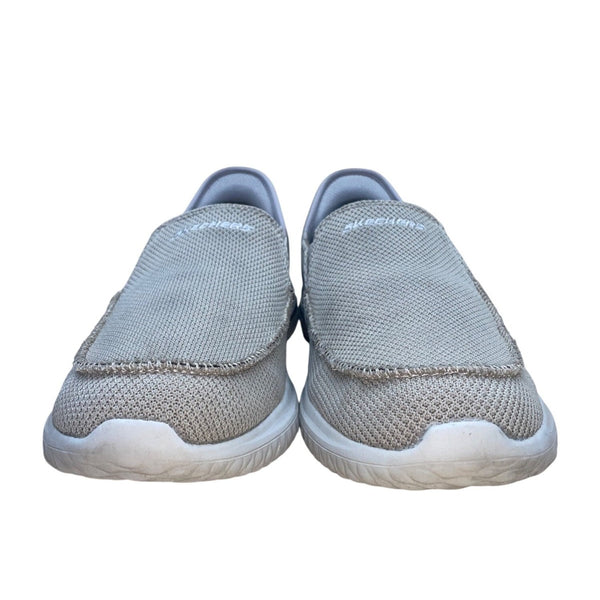 Skechers Men’s Taupe Slip-Ins Go Walk Hands Free Delson Shoes Size US 10