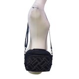 Lug Women’s Black Quilted Nylon Mini Ranger Adjustable Strap Crossbody Bag