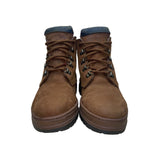 Timberland Men's Brown Leather Lace-Up Outdoor Wear Hiking Boots Size 8.5
