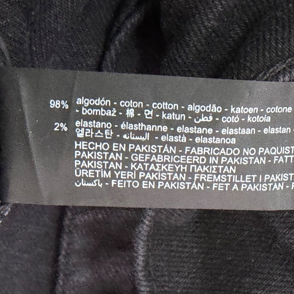 Zara Women’s Black Jean Jacket  Stylish Casual Outerwear Size S- New