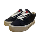 Tommy Hilfiger Men’s Navy Canvas Slip-On Lace-Up  Backless Sneakers Size 7.5