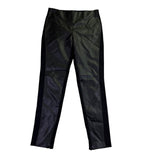 Lauren Ralph Lauren Womens Black Faux Leather-Front Stretch Pants Sizze 6