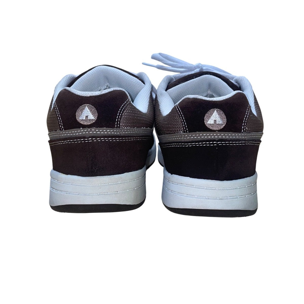 Airwalk Men’s Brown & Gray Leather Lace-Up Casual Skate Sneakers Size 11