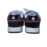 Airwalk Men’s Brown & Gray Leather Lace-Up Casual Skate Sneakers Size 11