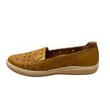 Cobb Hill Women’s Yellow Perforated Leather Slip-On Bailee Shoes Size 6.5M