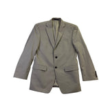 Calvin Klein Mens Beige Suit Jacket Blazer Slim Fit Classic Size 38R