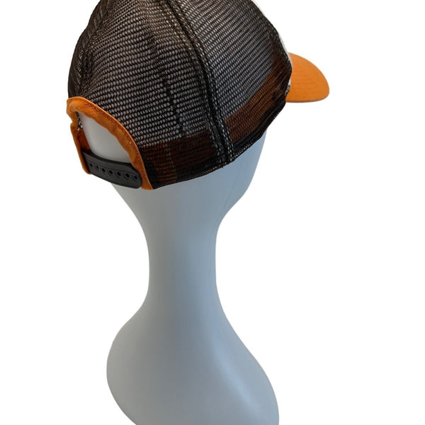The Simpsons Old School Homer Brown Bio Domes Baseball Cap Hat Sz Kids