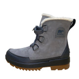 Sorel Women’s Gray Leather With Faux Fur Lining Waterproof Winter Boots Size 10