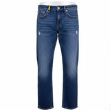 Rag & Bone Womens Blue Cotton Denim Distressed Frayed Hem Jeans Stretch Size 26