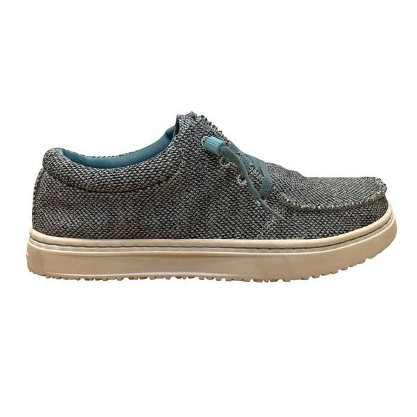 L.L. Bean Women’s Blue Woven Lightweight Cushioned Sole Slip-On Shoes Size 11M