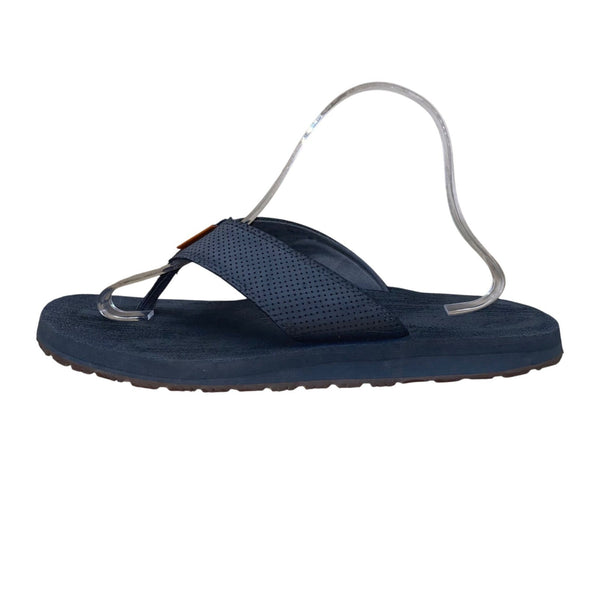 Grundéns Men’s Gray Foam Perforated Straps SeaDek Deckhand Flip-Flops Size 9