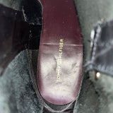 Tommy Hilfiger Women’s Black Leather Strap Buckle “Fate” Ankle Boots Size 9M