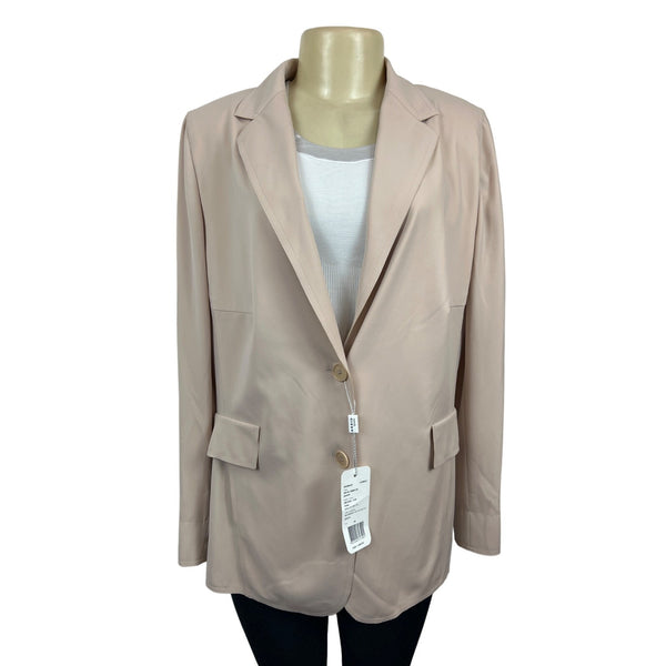 AKRIS Punto Women's Pink Blazer Jacket Sz 16 - NWT
