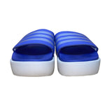 Adidas Women’s Purple & White Synthetic Platform Slide Sandals Size 5