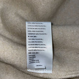 NWT BDG Fluffy  Sipper Casual Light Brown Men's Full Zip Polyester Jacket Size L