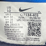 Nike Men’s Blue & White Air Zoom Trout 7 Baseball Cleats Size US 10