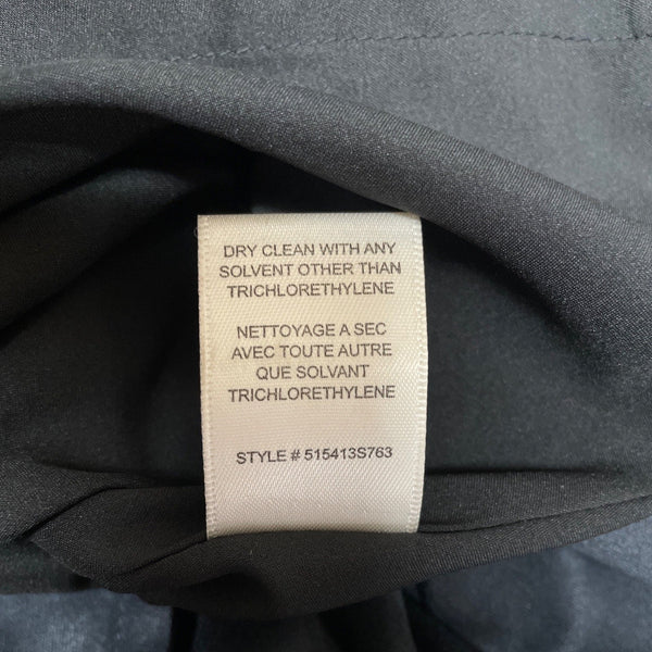 Rebecca Taylor Womens Blue Polyester Pleated Skirt  Sz 2