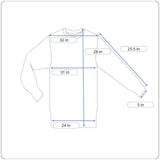 Swish Authentics Basketball Gray Crewneck Sweatshirt 2XL Cotton Blend Unisex