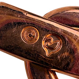 Swarovski Womens Rose Gold Tone Crystal Intertwined Heart Necklace Elegant Chain