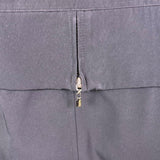 Fleet Street Womens Black Polyester Hooded Trench Coat Button Closure Size 10