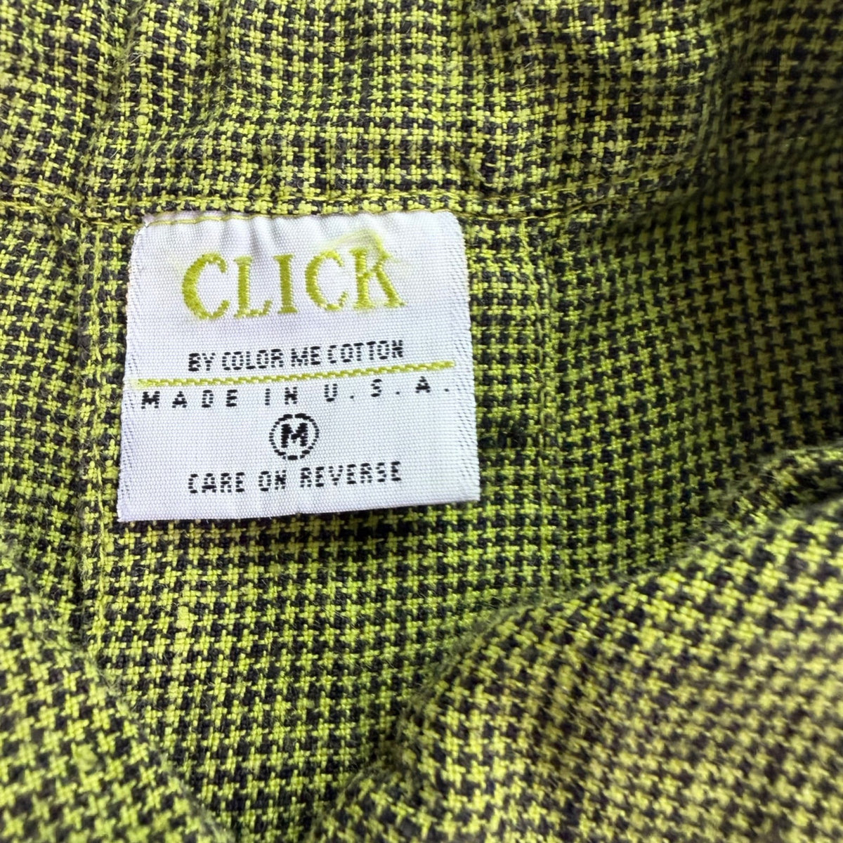 Click Womens Olive Green Linen Sleeveless Button-Down A-Line Midi Dress Size M
