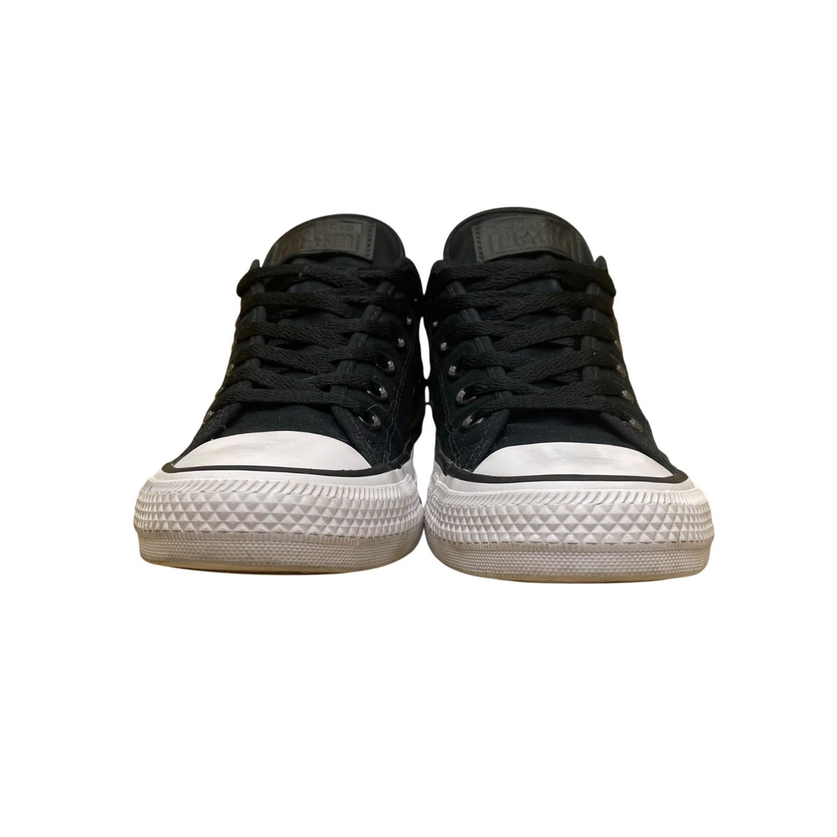 Converse Unisex Black Canvas Classic Lace-Up Low Top All Star Shoes Size M5/W7