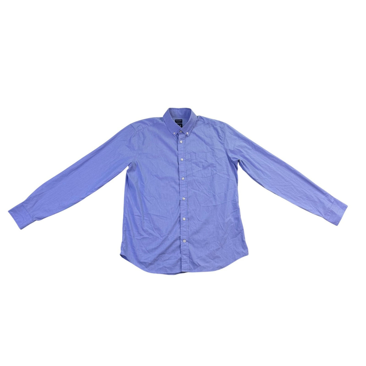 Gap Mens Blue Coolmax Shirt Standard Fit Size M