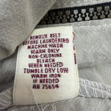 ONeill Kids Beige Bib Snow Pants Embroidered Patches Adjustable Straps Sz 10 New