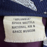 Smithsonian Mens Navy Silk/Poly Space Shuttle Tie Blue Starry NASA Design