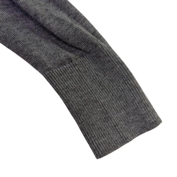 Banana Republic Women Gray V-Neck Sweater Classic Knit Pullover Size S