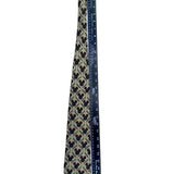 Disney Mens Gold 100% Silk Tie With Mickey Mouse Design Pattern