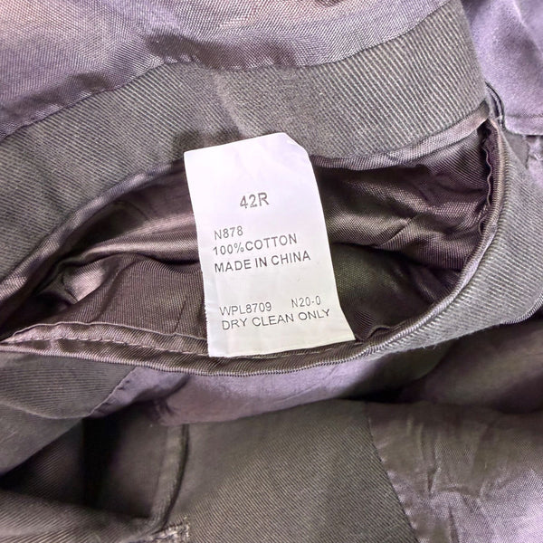 Nautica Mens Olive Blazer Jacket Classic Fit Interior Lining Stylish Size 42R