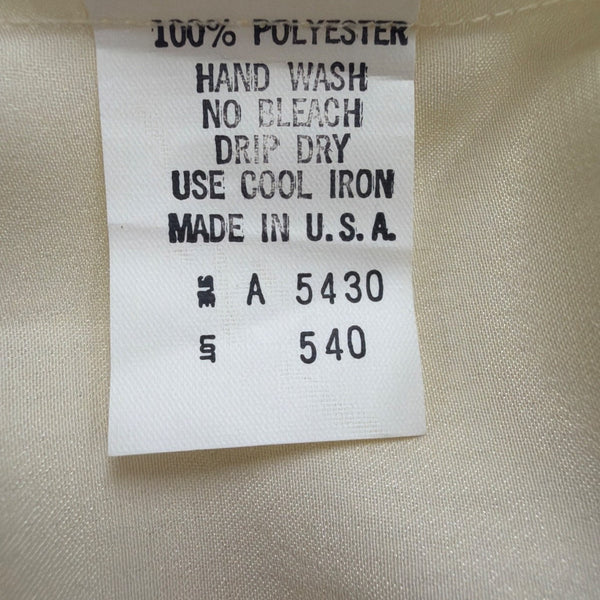 Sonya Ratay For San André Womens Ivory Long Sleeve Lace Blouse Size 10