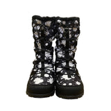 Pakems Women’s Black & White Ripstop Nylon Insulated Winter Boots Size 8