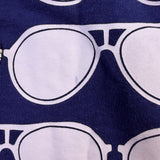 Karl Lagerfeld Paris Womens Navy Printed Long Sleeve Sweatshirt Size S
