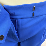 J. McLaughlin Women’s Royal Blue Blazer & Wide-Leg Pants Set Office Attire Sz 6
