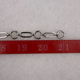 Kendra Scott Womens Silver Tone Chain Necklace With White Stone Pendant